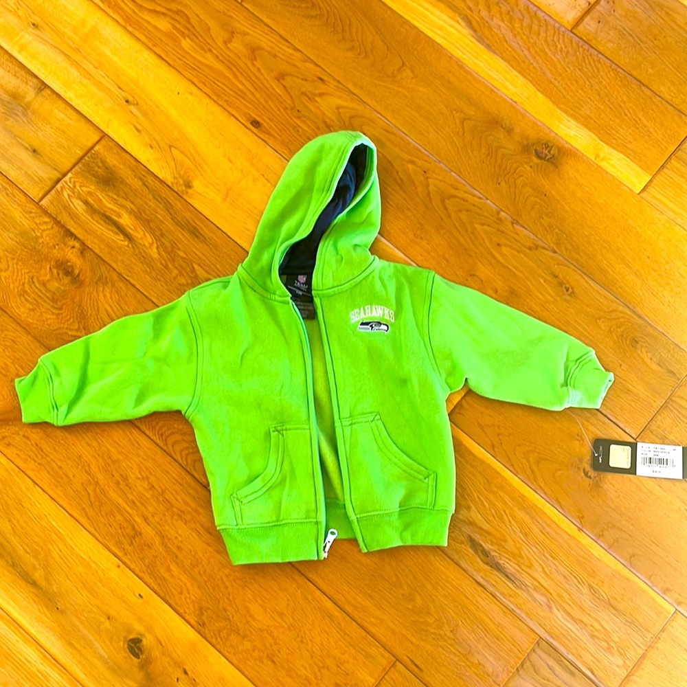 Seattle Seahawks Kids Hoodie 🤩 Size 24M Brand New